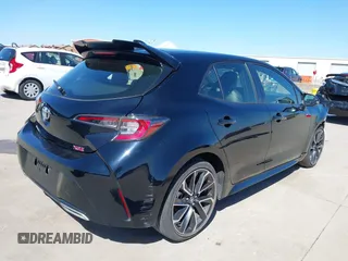 2022 Toyota Corolla Hatchback XSE with VIN JTNC4MBE4N3148686, listed as a IAAI auction lot 41773525 with 20,622 mi miles. Bid and sale history available at carsss.com. Image 4.
