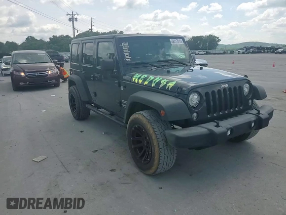 2017 Jeep Wrangler Unlimited Sport z VIN 1C4BJWDG4HL689583, wystawiony jako Copart lot #56117515 z przebiegiem 115 033 mil mil oraz Szkoda całkowita • Salvage title. Historia ofert i sprzedaży dostępna na DreamBid. Obrazek 14.