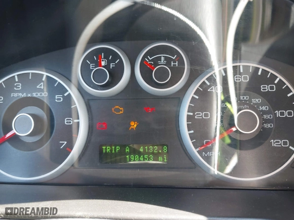 2007 Ford Fusion SE with VIN 3FAHP07Z97R164673, listed as a IAAI auction lot 41837270 with 190,453 mi miles. Bid and sale history available at carsss.com. Image 7.