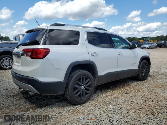 2018 GMC Acadia SLT with VIN 1GKKNMLS8JZ207851, listed as a Copart auction lot 59108775 with 162,449 mi miles and Salvage title. Bid and sale history available at DreamBid. Image 3.
