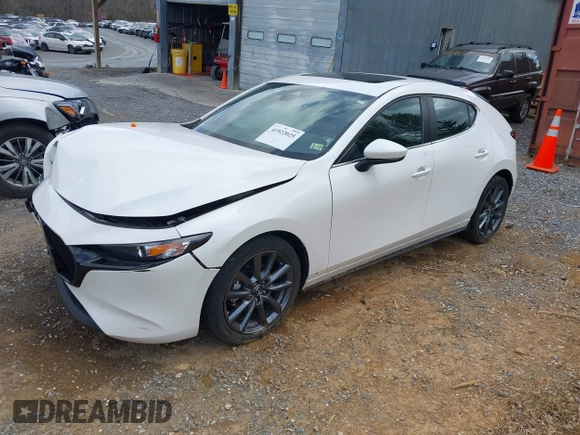 2023 Mazda 3 S Preferred with VIN JM1BPALMXP1607956, listed as a IAAI auction lot 41922025 with 58,193 mi miles and . Bid and sale history available at DreamBid. Image 18.