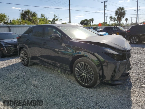 2023 Lexus RZ 450e Premium z VIN JTJAAAAB9PA013516, wystawiony jako Copart lot #50808725 z przebiegiem 571 mil mil oraz Szkoda całkowita • Salvage title. Historia ofert i sprzedaży dostępna na DreamBid. Obrazek 4.