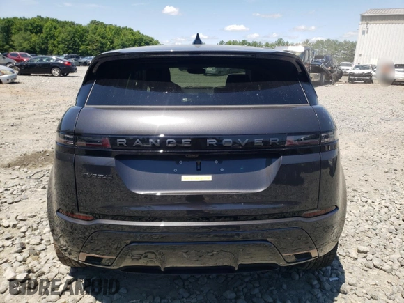 2024 Land Rover Range Rover Evoque Dynamic SE with VIN SALZL2FX4RH238021, listed as a Copart auction lot 61915164 with 1,879 mi miles and Salvage Title. Bid and sale history available at carsss.com. Image 6.