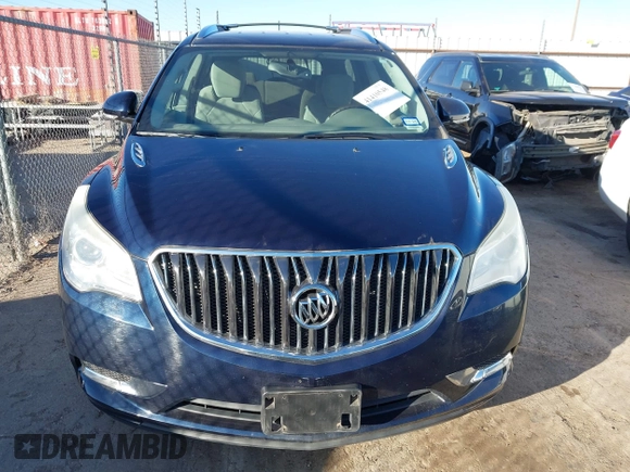 2015 Buick Enclave Convenience with VIN 5GAKRAKD5FJ385788, listed as a IAAI auction lot 41410548 with 107,368 mi miles and . Bid and sale history available at carsss.com. Image 12.