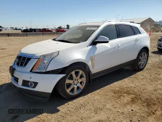 2012 Cadillac SRX Premium Collection with VIN 3GYFNFE30CS534835, listed as a Copart auction lot 63681235 with 124,964 mi miles and Salvage title. Bid and sale history available at DreamBid. Image 1.