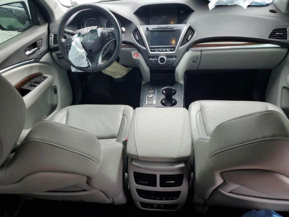 2017 Acura MDX Technology with VIN 5FRYD3H51HB006541, listed as a Copart auction lot 49956465 with Not provided miles and Salvage title. Bid and sale history available at DreamBid. Image 8.