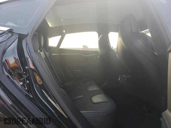 2017 Tesla Model S 100D with VIN 5YJSA1E27HF185487, listed as a Copart auction lot 47979455 with 184,987 mi miles and Salvage Title. Bid and sale history available at DreamBid. Image 11.