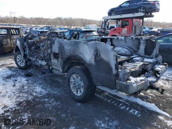 2021 Ford Super Duty F-250 SRW XL with VIN 1FT7X2BN4MEC84191, listed as a Copart auction lot 46066575 with 0 mi miles and Salvage Title. Bid and sale history available at carsss.com. Image 2.