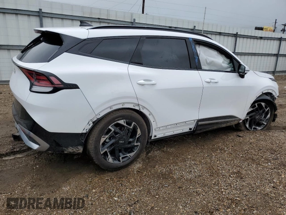2025 Kia Sportage SX-Prestige с VIN 5XYK53DF1SG246708, выставлен на аукционе Copart как лот 56178265 с пробегом 5 492 миль миль и Списание • Salvage title. История ставок и продаж доступна на DreamBid. Изображение 3.