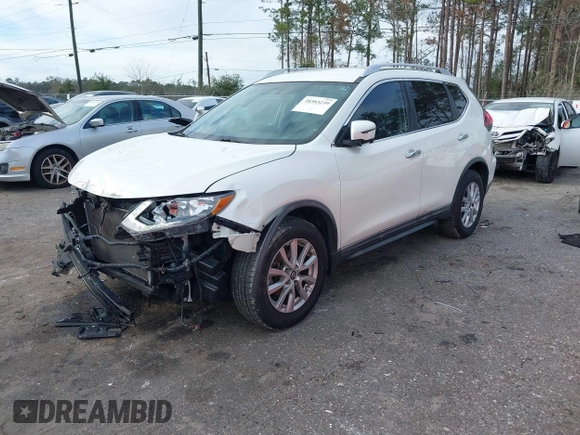 2018 Nissan Rogue S with VIN KNMAT2MT5JP594833, listed as a IAAI auction lot 38383239 with 133,466 mi miles and . Bid and sale history available at carsss.com. Image 17.
