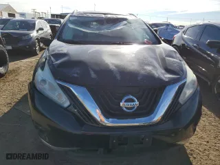 2017 Nissan Murano SL with VIN 5N1AZ2MH8HN124713, listed as a Copart auction lot 72753144 with 109,164 mi miles and Salvage Title. Bid and sale history available at carsss.com. Image 5.