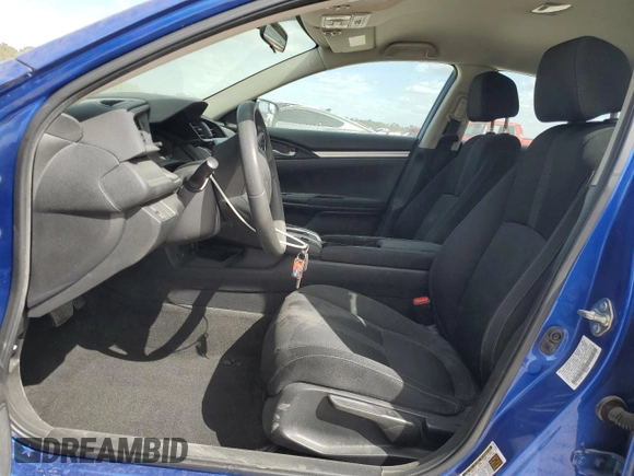 2017 Honda Civic LX with VIN 19XFC2F50HE229037, listed as a Copart auction lot 49122595 with 160,756 mi miles and Salvage Title. Bid and sale history available at DreamBid. Image 7.
