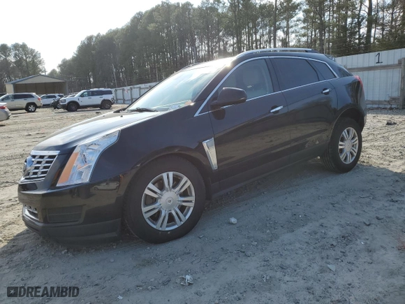 2015 Cadillac SRX Luxury Collection with VIN 3GYFNBE33FS596016, listed as a Copart auction lot 49050175 with 138,647 mi miles and Salvage Title. Bid and sale history available at carsss.com. Image 1.