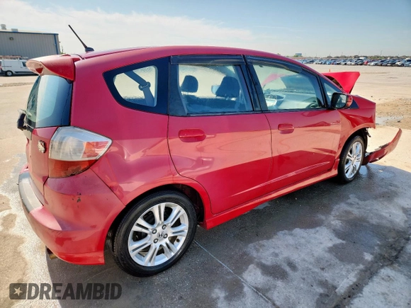 2010 Honda Fit Sport with VIN JHMGE8H4XAC033169, listed as a Copart auction lot 61175425 with 204,523 mi miles and Salvage title. Bid and sale history available at DreamBid. Image 3.