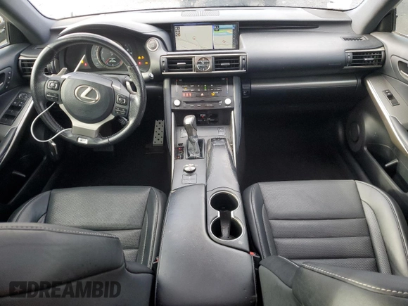 2018 Lexus IS 350 with VIN JTHBZ1D23J5033190, listed as a Copart auction lot 85944844 with 59,754 mi miles and Salvage title. Bid and sale history available at DreamBid. Image 8.