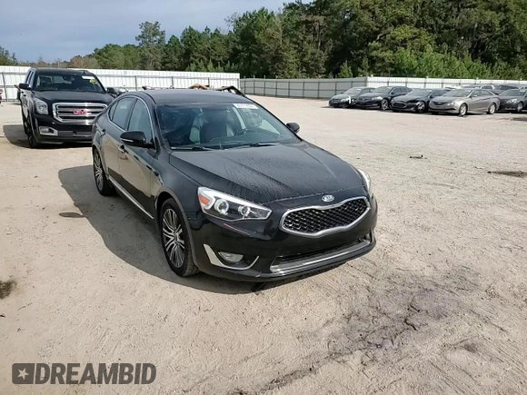 2014 Kia Cadenza Premium with VIN KNALN4D76E5133155, listed as a Copart auction lot 80719984 with 89,302 mi miles and Salvage Title. Bid and sale history available at carsss.com. Image 10.
