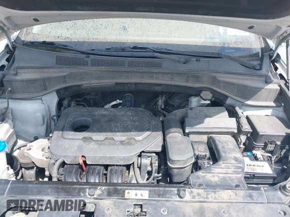 2018 Hyundai Santa Fe 2.4L with VIN 5XYZT3LB4JG557373, listed as a IAAI auction lot 42511741 with 142,572 mi miles and . Bid and sale history available at DreamBid. Image 10.