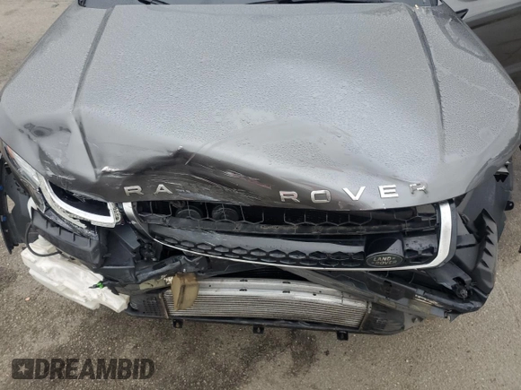 2017 Land Rover Range Rover Evoque SE with VIN SALVP2BG5HH218674, listed as a Copart auction lot 56915895 with Not provided miles and Salvage title. Bid and sale history available at DreamBid. Image 12.