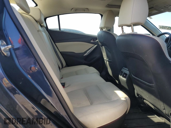 2015 Mazda 6 i Grand Touring with VIN JM1GJ1W54F1219695, listed as a Copart auction lot 54693755 with 125,314 mi miles and Salvage Title. Bid and sale history available at DreamBid. Image 10.