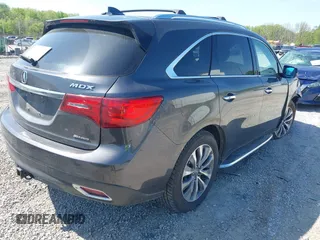 2014 Acura MDX Tech Pkg with VIN 5FRYD4H47EB037429, listed as a IAAI auction lot 41998078 with 201,969 mi miles. Bid and sale history available at carsss.com. Image 4.