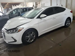 2017 Hyundai Elantra SE with VIN 5NPD84LFXHH157406, listed as a Copart auction lot 60842105 with 119,243 mi miles and Salvage title. Bid and sale history available at DreamBid. Image 1.