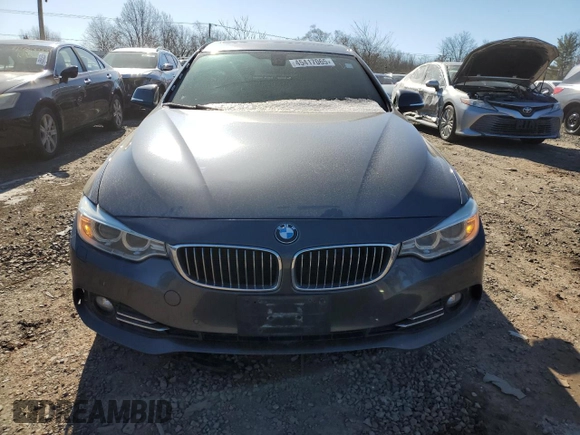 2016 BMW 4 Series 428i xDrive with VIN WBA4C9C50GG137930, listed as a Copart auction lot 45417065 with 135,066 mi miles and Salvage Title. Bid and sale history available at DreamBid. Image 5.