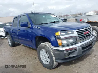 2012 GMC Canyon SLE1 with VIN 1GTH6MFEXC8122298, listed as a IAAI auction lot 41728684 with 185,147 mi miles. Bid and sale history available at carsss.com. Image 1.