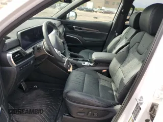 2025 Kia Telluride SX X-Line с VIN 5XYP5DGC0SG615829, выставлен на аукционе Copart как лот 54059675 с пробегом 5 337 миль миль и Списание • Salvage title. История ставок и продаж доступна на DreamBid. Изображение 7.