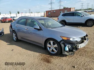 2011 Acura TSX with VIN JH4CU2F68BC000627, listed as a Copart auction lot 62709615 with 126,238 mi miles and Salvage title. Bid and sale history available at DreamBid. Image 4.