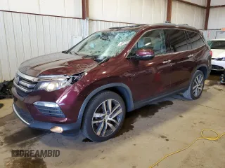 2017 Honda Pilot Touring with VIN 5FNYF6H97HB077601, listed as a Copart auction lot 53672935 with 73,484 mi miles and Salvage Title. Bid and sale history available at carsss.com. Image 1.