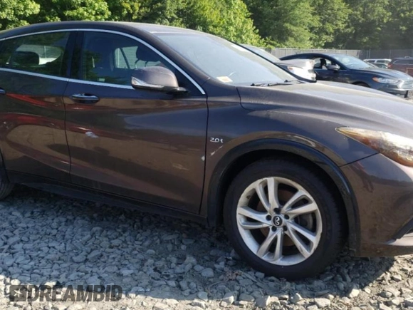 2017 Infiniti QX30 Sport with VIN SJKCH5CP6HA019201, listed as a Copart auction lot 56430684 with 126,604 mi miles and Non Repairable. Bid and sale history available at carsss.com. Image 4.