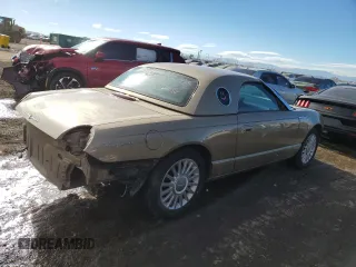 2005 Ford Thunderbird Deluxe with VIN 1FAHP60A35Y109206, listed as a Copart auction lot 87934815 with 37,144 mi miles and Salvage Title. Bid and sale history available at DreamBid. Image 3.
