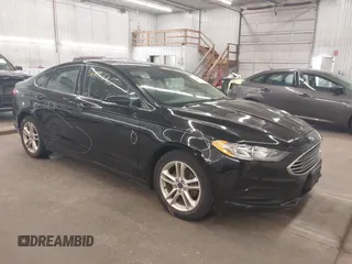 2018 Ford Fusion SE with VIN 3FA6P0H7XJR257603, listed as a IAAI auction lot 39742896 with 126,949 mi miles. Bid and sale history available at carsss.com. Image 1.