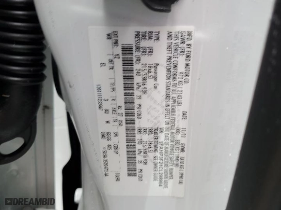 2012 Ford Focus SE with VIN 1FAHP3F21CL298964, listed as a Copart auction lot 83009544 with 140,656 mi miles and Salvage Title. Bid and sale history available at carsss.com. Image 12.