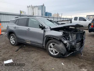 2021 GMC Terrain SLE with VIN 3GKALTEVXML327066, listed as a Copart auction lot 44121895 with 60,045 mi miles and Salvage Title. Bid and sale history available at carsss.com. Image 4.