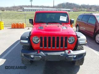 2020 Jeep Wrangler Unlimited Rubicon with VIN 1C4HJXFG3LW186387, listed as a IAAI auction lot 41821939 with 45,691 mi miles and . Bid and sale history available at DreamBid. Image 12.