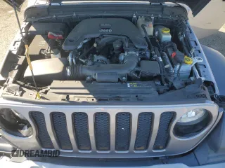 2019 Jeep Wrangler Unlimited Sport with VIN 1C4HJXDG8KW632213, listed as a Copart auction lot 42623815 with 121,014 mi miles and Salvage title. Bid and sale history available at DreamBid. Image 12.