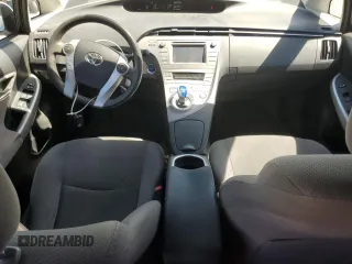 2013 Toyota Prius One with VIN JTDKN3DU7D5583782, listed as a Copart auction lot 49574105 with 155,842 mi miles and Salvage Title. Bid and sale history available at carsss.com. Image 8.