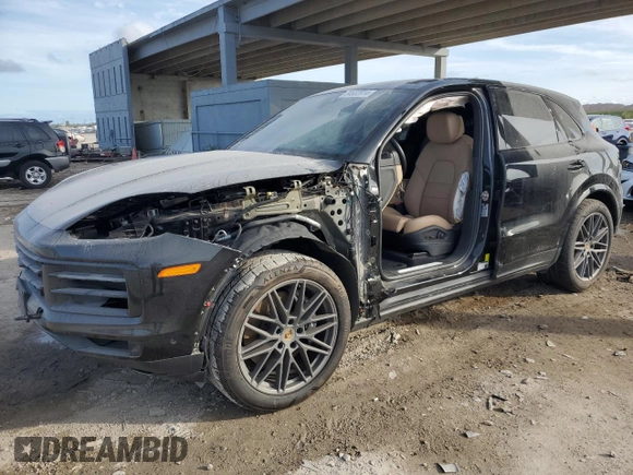 2024 Porsche Cayenne with VIN WP1AA2AY9RDA07583, listed as a Copart auction lot 84632814 with 5,260 mi miles and Salvage title. Bid and sale history available at DreamBid. Image 1.