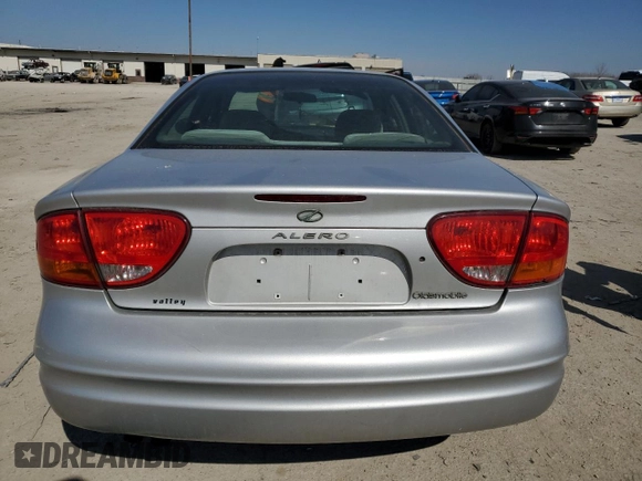 2004 Oldsmobile Alero GL1 with VIN 1G3NL52F34C132430, listed as a Copart auction lot 48555335 with 252,029 mi miles and Clean Title. Bid and sale history available at DreamBid. Image 6.