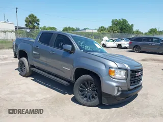 2022 GMC Canyon 2WD Elevation with VIN 1GTG5CEN6N1107190, listed as a IAAI auction lot 42156590 with 48,691 mi miles and . Bid and sale history available at DreamBid. Image 1.