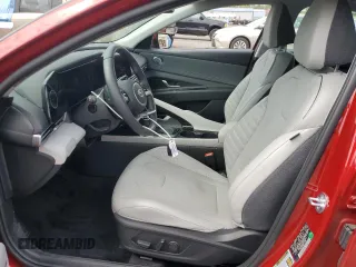 2023 Hyundai Elantra Limited with VIN KMHLP4AG5PU625813, listed as a Copart auction lot 54726965 with 20,096 mi miles and Salvage Title. Bid and sale history available at DreamBid. Image 7.
