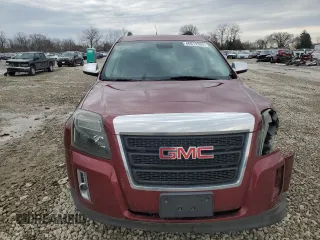 2012 GMC Terrain SLT-2 with VIN 2GKFLWE55C6316986, listed as a Copart auction lot 46814535 with 205,832 mi miles and Salvage Title. Bid and sale history available at DreamBid. Image 5.