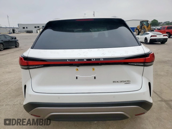 2024 Lexus RX 350h with VIN 2T2BBMCA1RC042884, listed as a Copart auction lot 57532735 with 7,936 mi miles and Clean title. Bid and sale history available at DreamBid. Image 6.