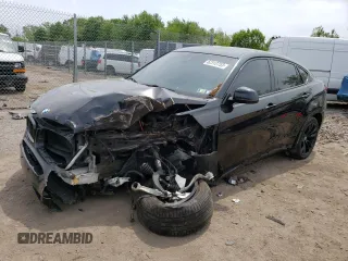 2017 BMW X6 z VIN 5UXKU6C3XH0S99707, wystawiony jako Copart lot #52312753 z przebiegiem 47 516 mil mil oraz . Historia ofert i sprzedaży dostępna na DreamBid. Obrazek 1.