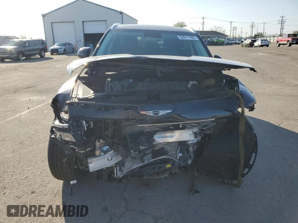 2025 Genesis GV80 Standard with VIN KMUHFESB6SU236741, listed as a Copart auction lot 53911785 with 1,203 mi miles and Salvage Title. Bid and sale history available at DreamBid. Image 5.