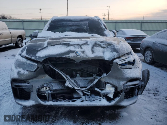 2023 BMW X5 xDrive40i with VIN 5UXCR6C07P9P85087, listed as a Copart auction lot 89091475 with Not provided miles and Salvage title. Bid and sale history available at DreamBid. Image 5.
