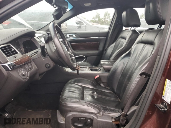 2010 Lincoln MKS with VIN 1LNHL9DR4AG605716, listed as a Copart auction lot 49903275 with 162,596 mi miles and Salvage Title. Bid and sale history available at DreamBid. Image 7.