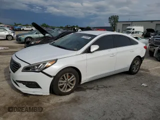 2015 Hyundai Sonata Eco z VIN 5NPE24AA0FH138194, wystawiony jako Copart lot #55509695 z przebiegiem 160 037 mil mil oraz Czysty tytuł • Clean title. Historia ofert i sprzedaży dostępna na DreamBid. Obrazek 1.
