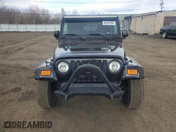2006 Jeep Wrangler Sport with VIN 1J4FA49S66P782348, listed as a Copart auction lot 49187765 with 131,123 mi miles and Clean Title. Bid and sale history available at carsss.com. Image 5.